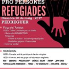 Jornada de solidaritat i en defensa dels drets humans dels refugiats.
