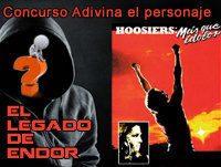 ELDE –Archivo Ligero– Hoosiers, más que ídolos, Concurso adivina el personaje (1 septiembre 2015)