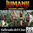 Jumanji Saliendo del Cine