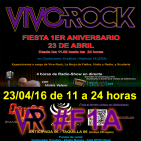 Fiesta de I Aniversario Vivo Rock (I)_23/04/2016