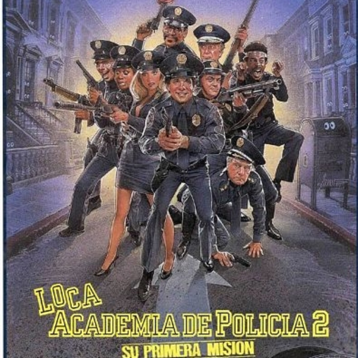 Sintético 105+ Foto loca academia de policia pelicula completa en español castellano Mirada tensa