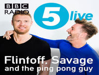 Flintoff, Savage and the Ping Pong Guy